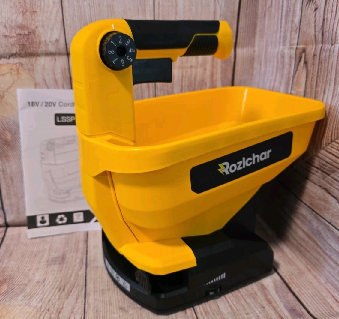 Power Spreader Compatible for Dewalt 20V/60V Battery, Seed Spreader  "NEW"