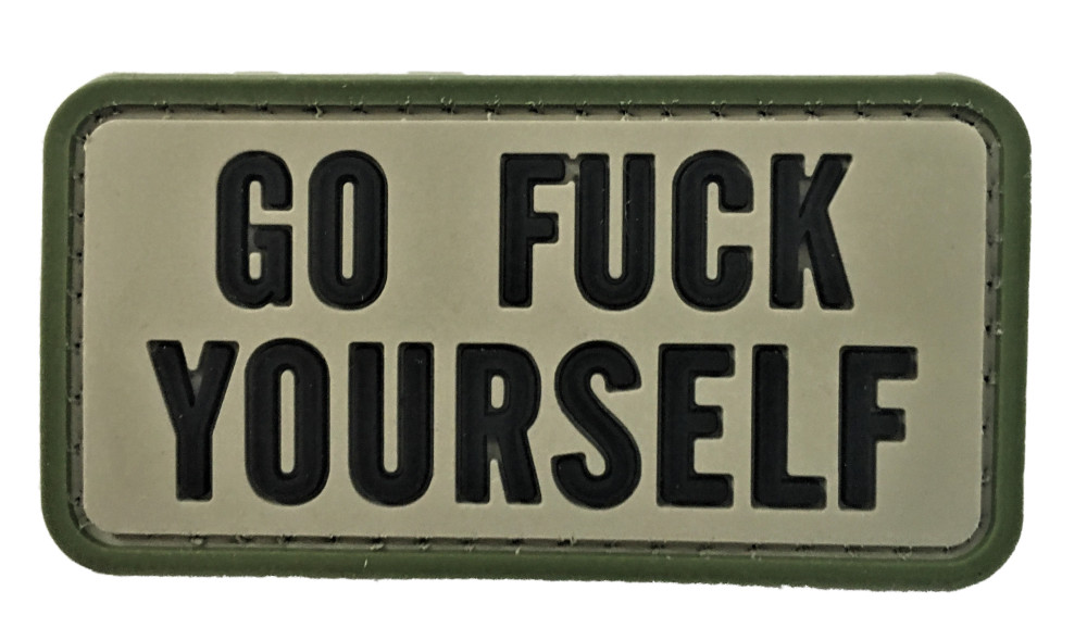 Go F**K Yourself PVC Patch (Ranger F-35 SEAL Special Forces PJ SOI Recon) 347