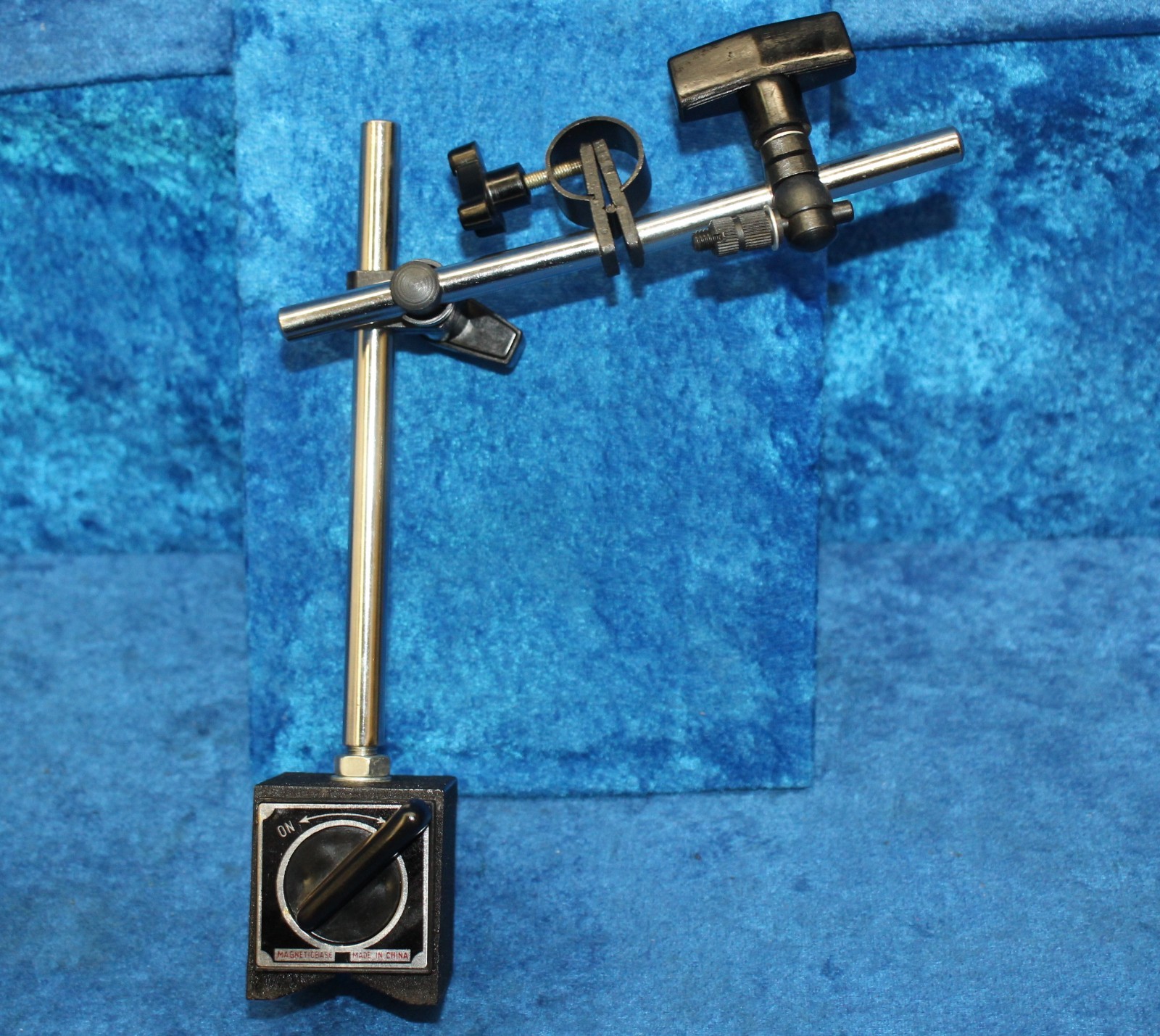 Procheck NL80340 Fine Adjustment Magnetic Base Indicator Holder, Adjustable Arms