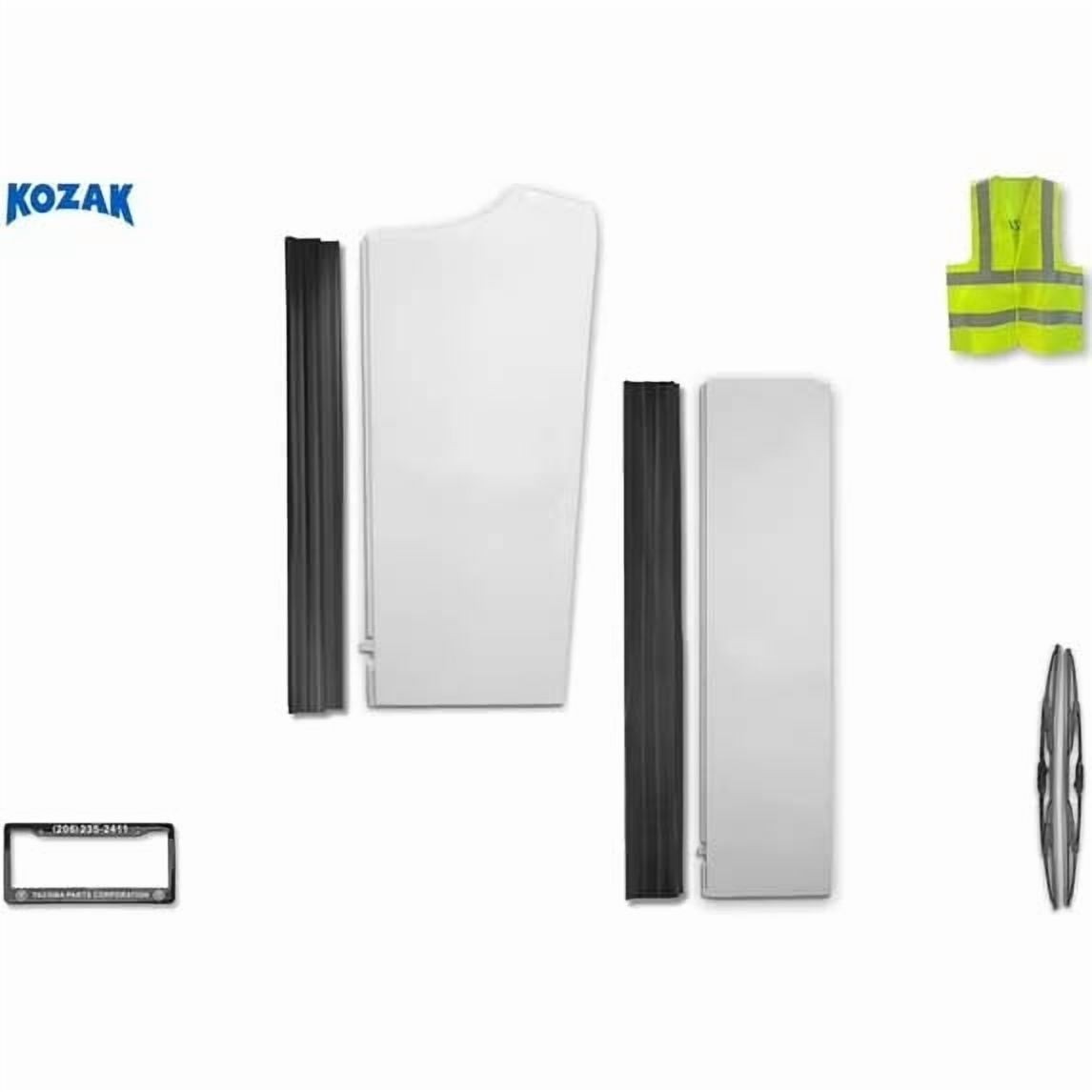 Cabin Upper & Lower Sleeper Fairing Right Compatible with Freightliner Cascadia