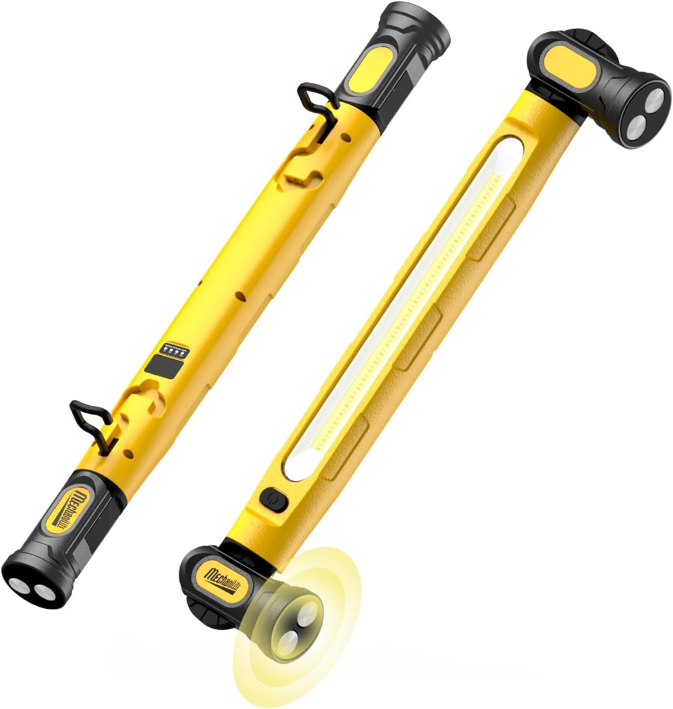 Under Hood Work Light Bar,LED Magnetic Light Bar with Hooks Cordless Rechargeabl