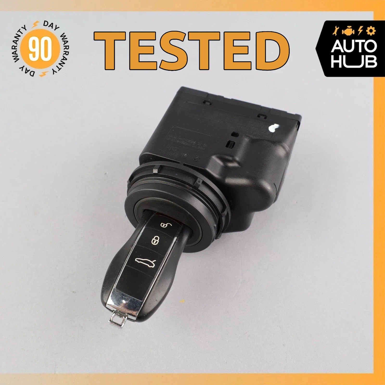 Porsche Panamera S 970 Start Ignition Switch Module w/ Key 7PP905865F OEM
