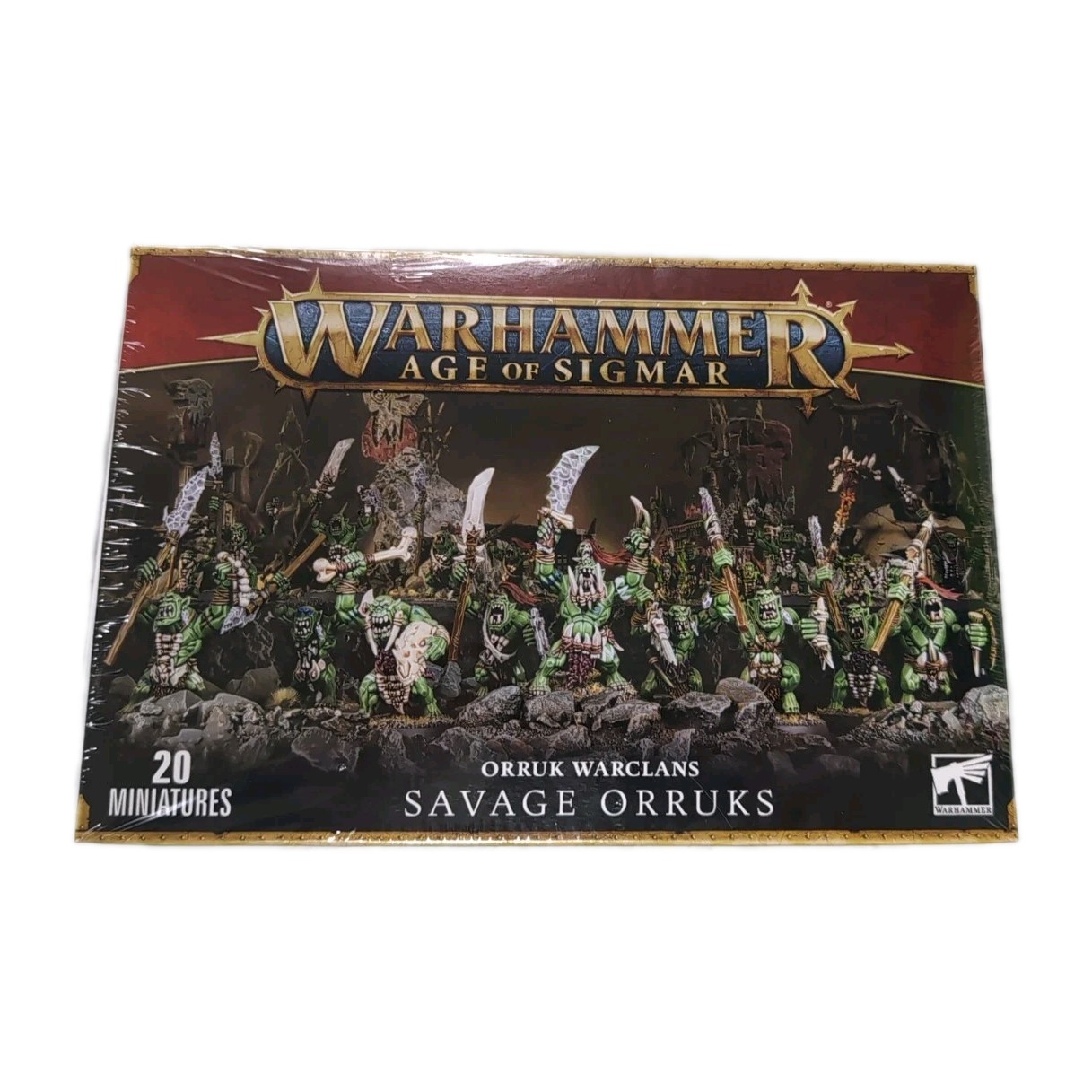 Bonesplitterz Savage Orruks | Warhammer AoS | Rare OOP Sealed Orruk Warclans Box