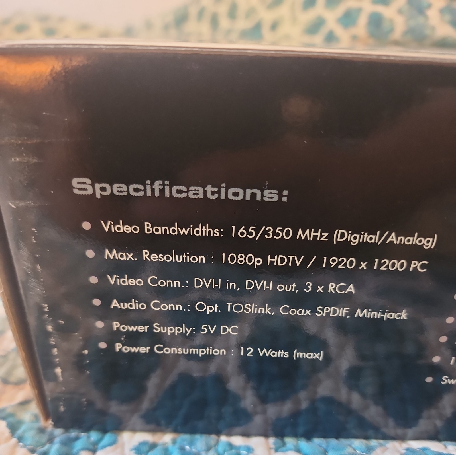 GefenTV Hi Def Scaler, GTV-HIDEFS
