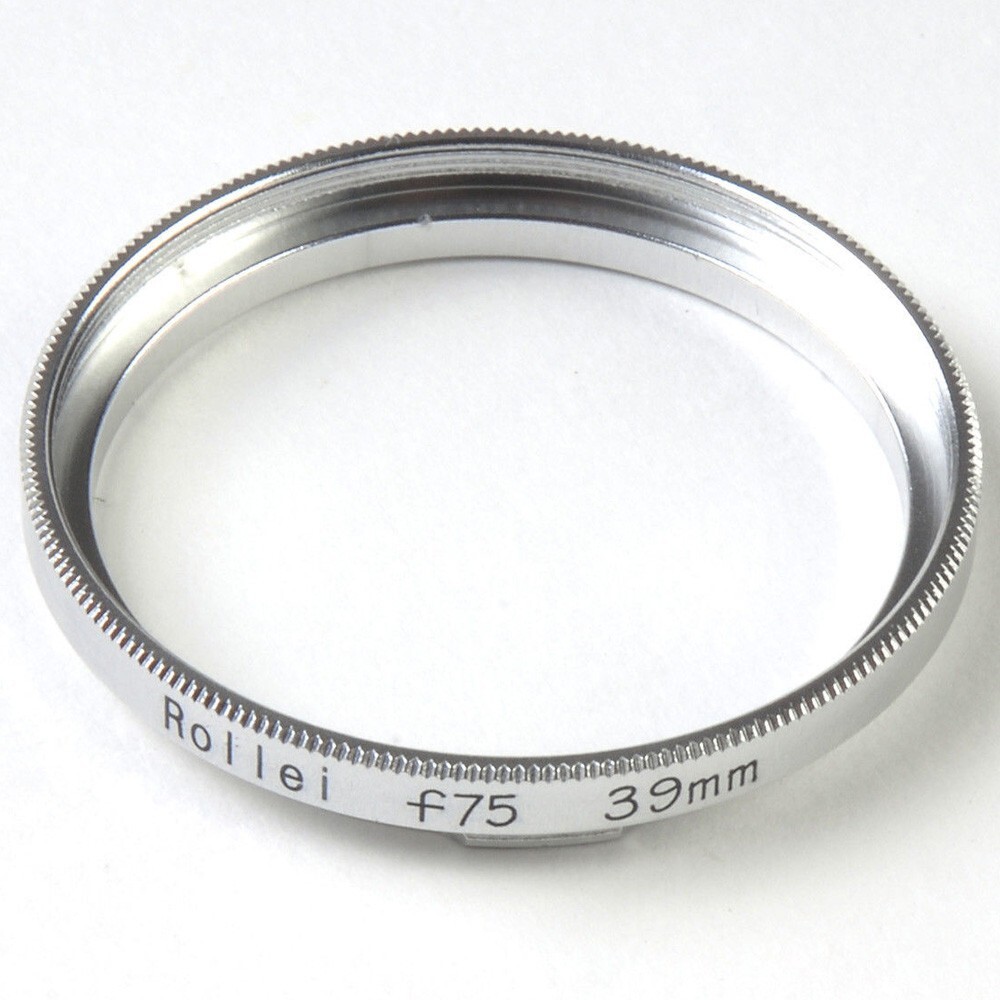 For Rolleiflex 75mm Lens To B39mm Filter Ring New