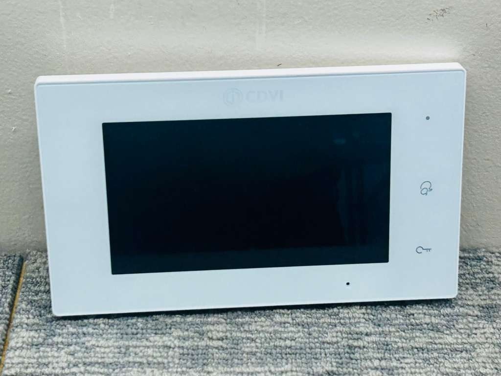 CDVI IP-MON 7" Touch IP Video Intercom Monitor PoE White IP-MON - 3031653