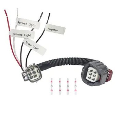 Tail Light Harness Adapter Pigtail  Style: for 2007-2018 J-eep Wrangler JK JKU