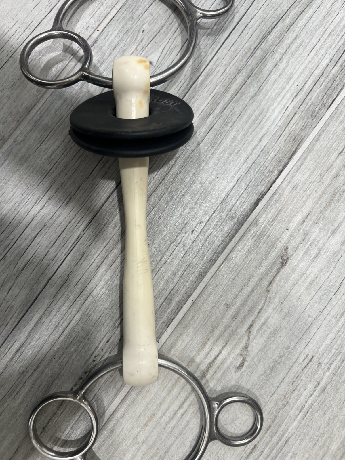 Trust Three Ring Elevator Bit With A Flexible, Mouthpiece, And Bit Cards