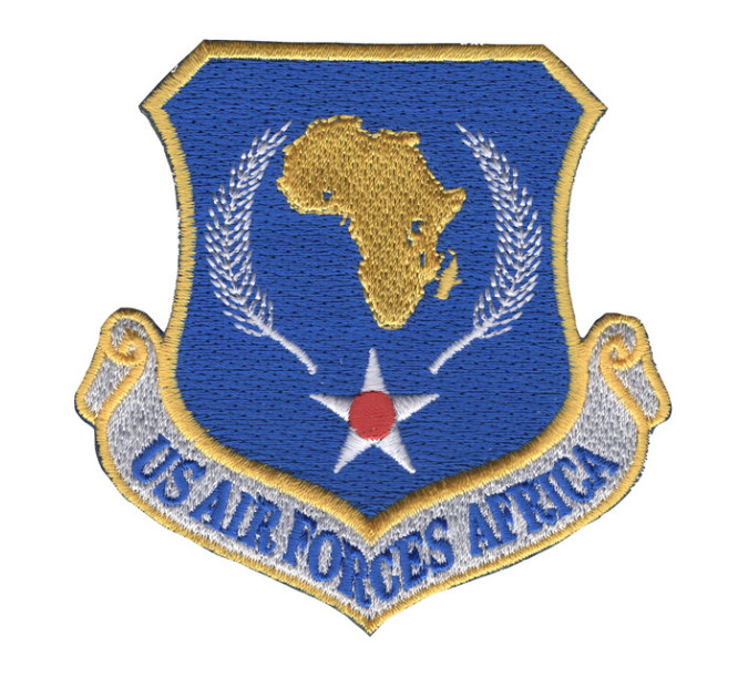 3" AIR FORCES AFRICA COMMAND USAFRICOM EMBROIDERED PATCH