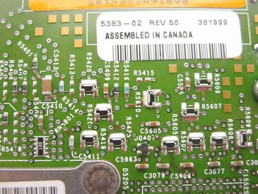 Sun SPARCengine CPU Processor Board CompactPCI - Networking Card 5383-02