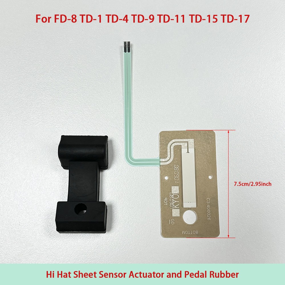 Hi Hat Sheet Sensor Actuator Pedal Rubber For Roland Drum FD8 TD 1 9 11 15 17