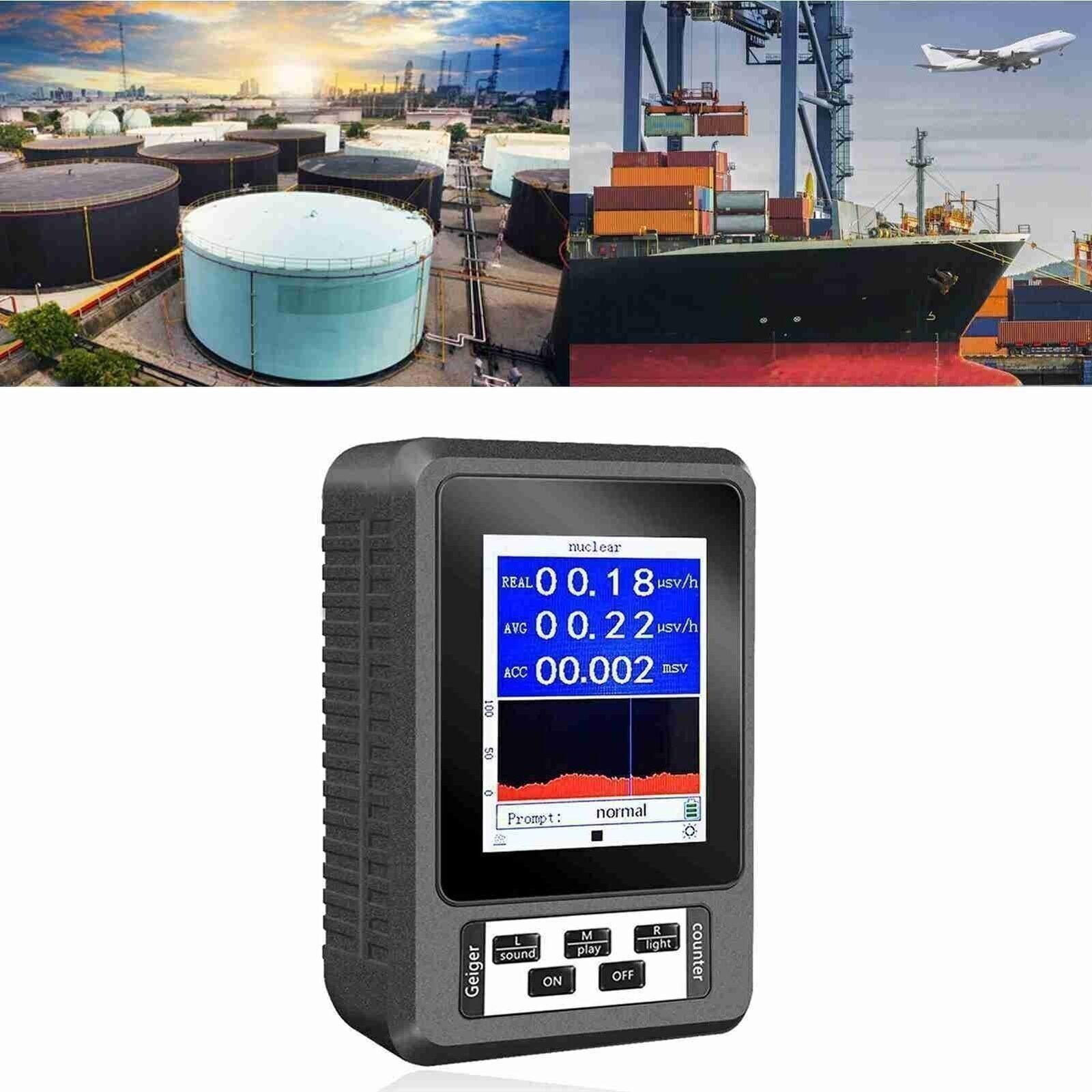 Nuclear Radiation Detector Accurate Sensitive Geiger Counter Real Time β γ X Ray