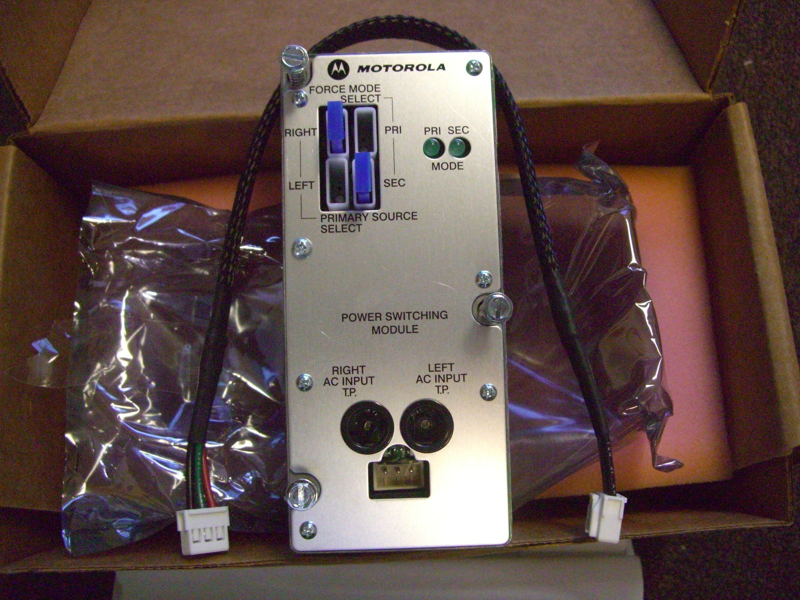 MOTOROLA ARRIS SG4-DP-SW-R 538662-001 SWITCH DUAL POWER NODE SG4000