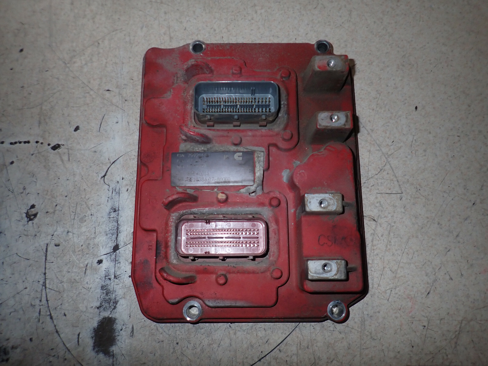 Cummins ISX15 Diesel Engine ECM ECU 4358814 600HP Custom Program 4358817 TRUCK