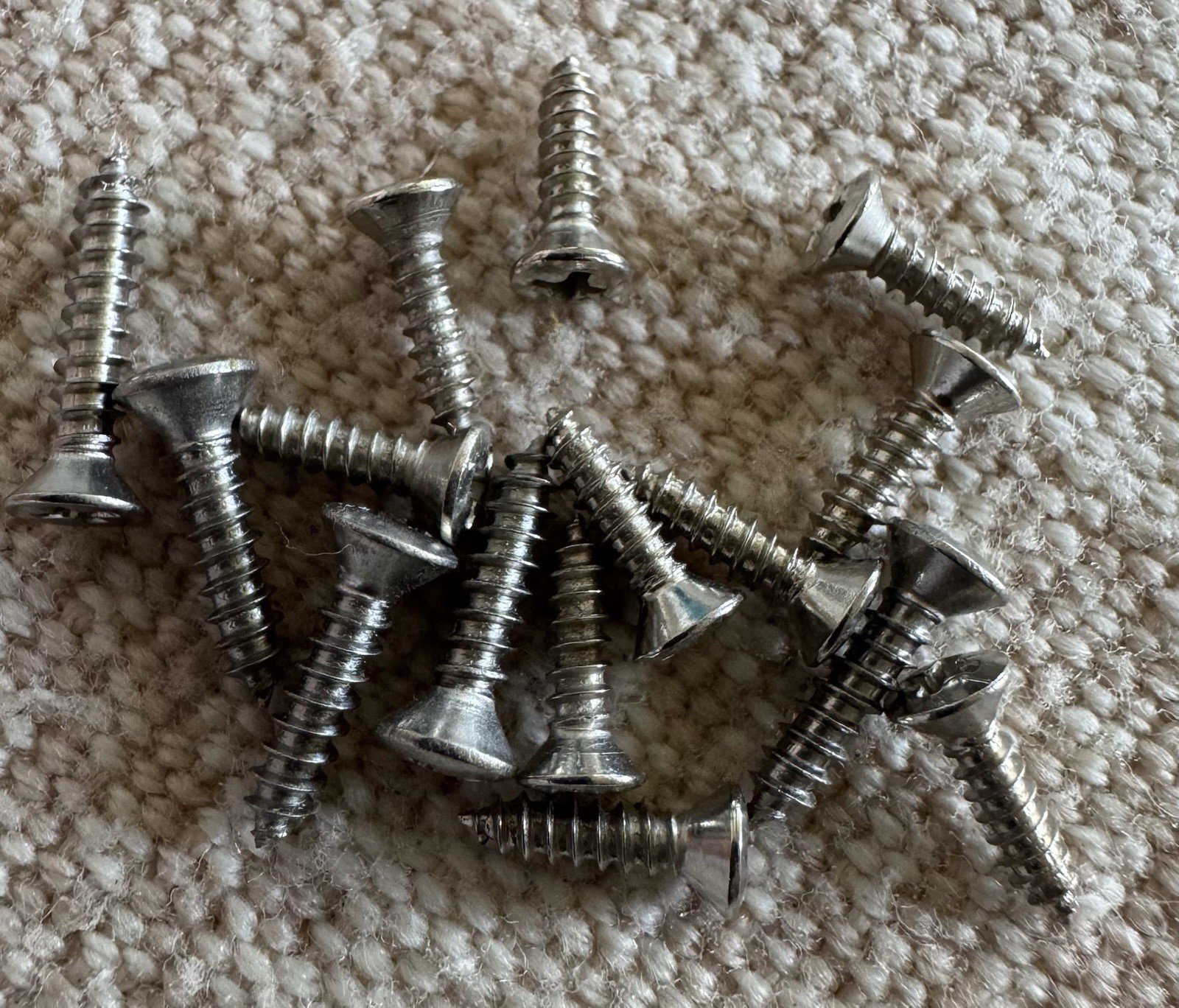 Guitar Doctor Custom Shop® 15 pk. Stainless Steel Fender Pickguard Screws USA