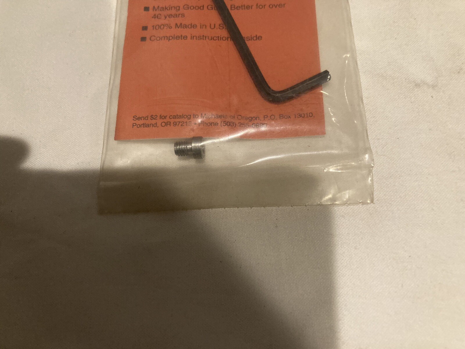 Uncle Mikes Muzzleloading Accessory 10-32 Thread Touchhole Liner Replace 2950-0