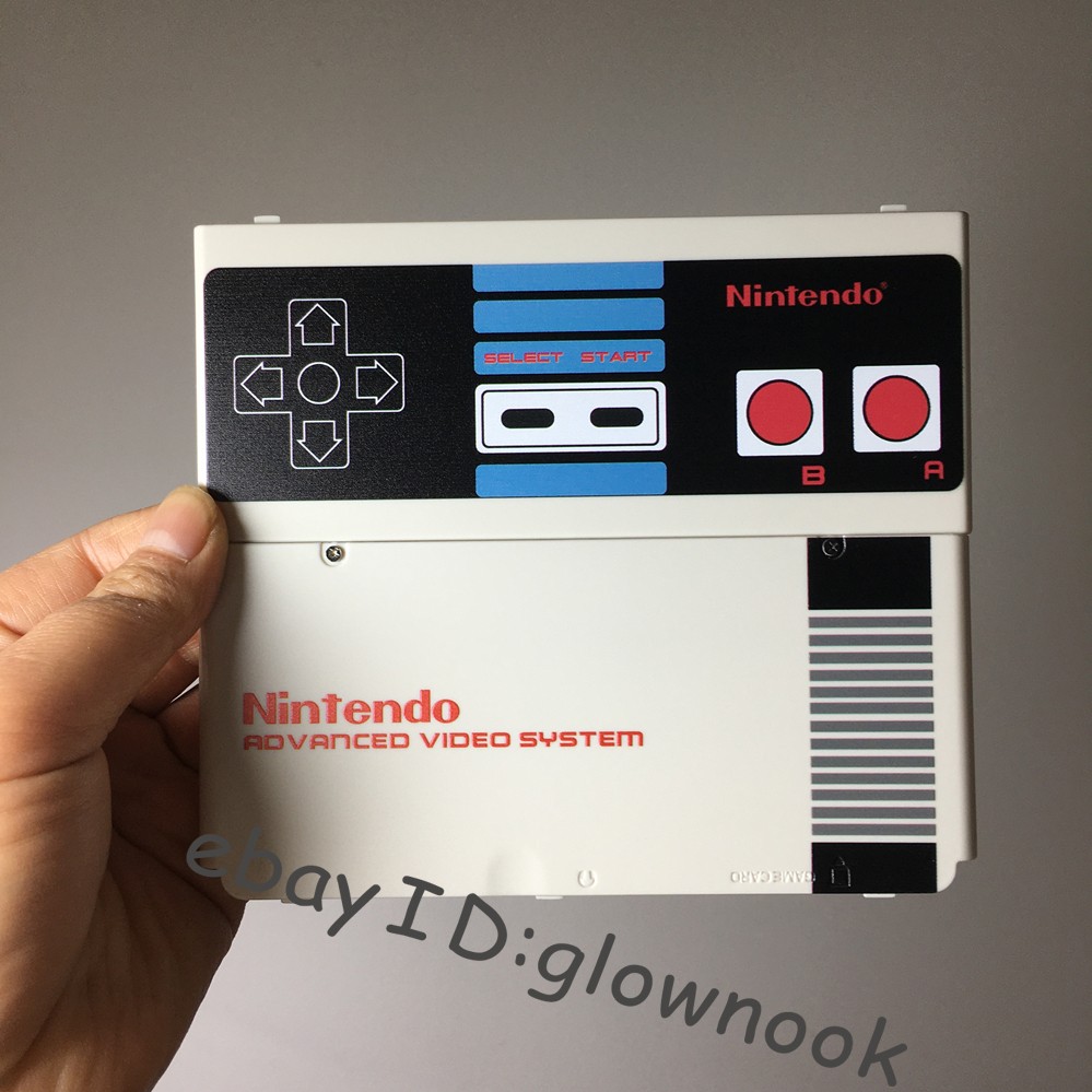Replacement Shell Retro NES Controller for Nintendo New 3DS console parts cover