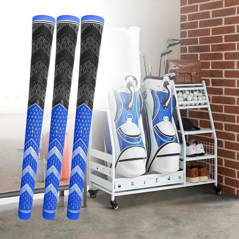 Golf Grips 3 Pack,Soft Non-Slip with Moisture Control & Shock-Absorbing Feel