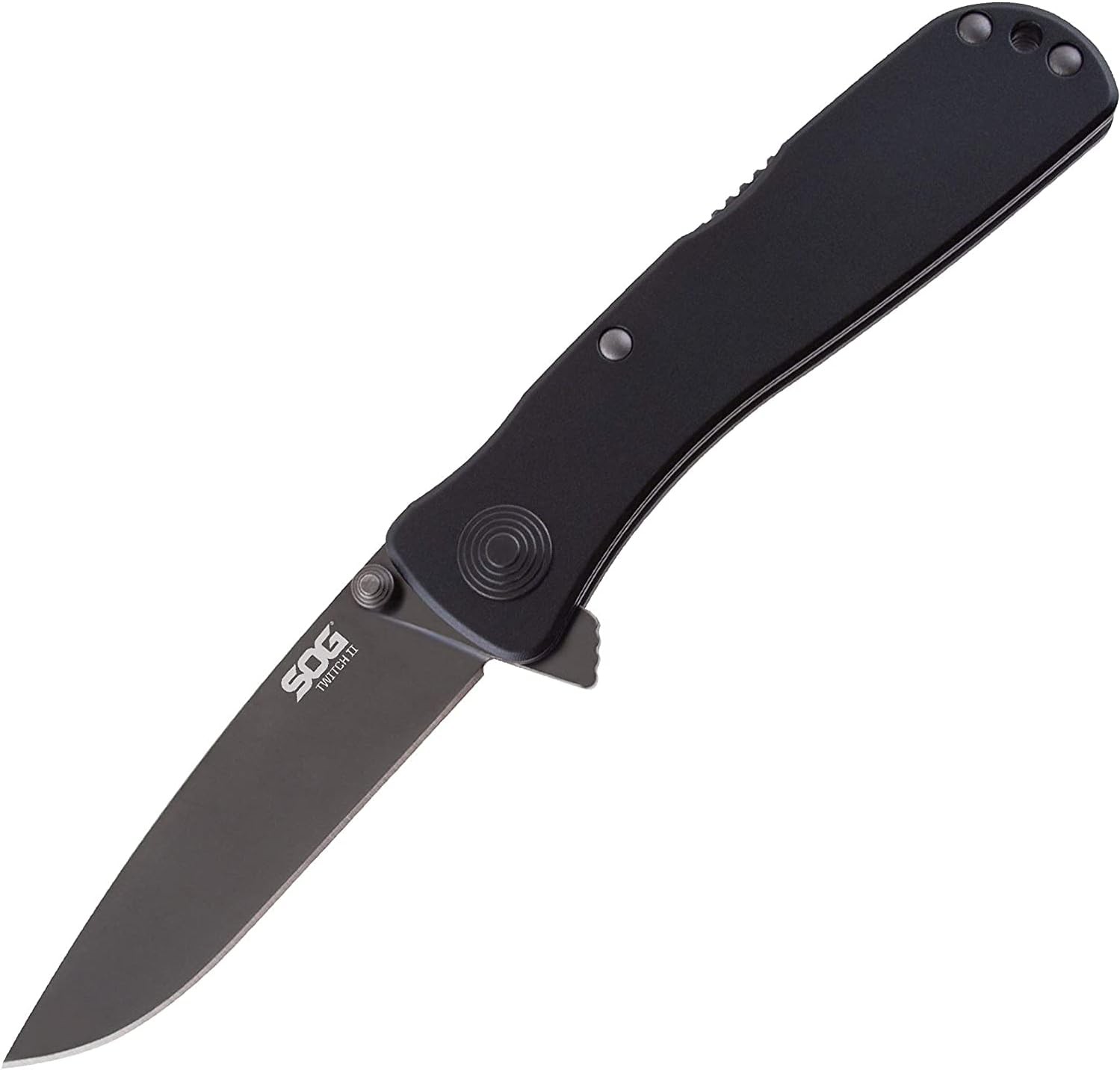 SOG Twitch ll Lockback Knife- EDC Assisted Opening Tactical Folding Knife