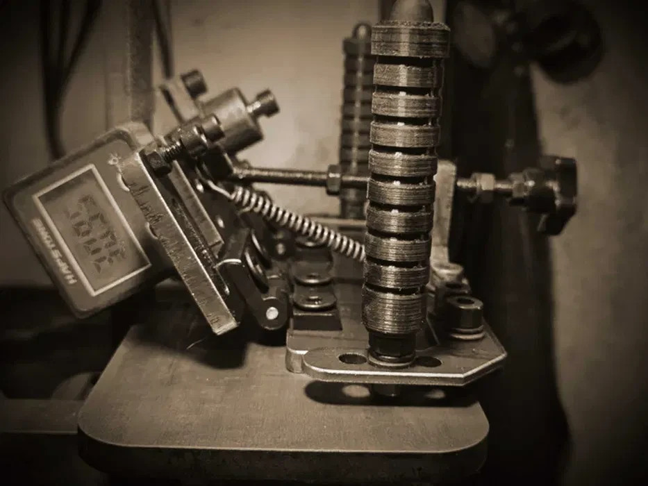 Three position Knife bevel grinding jig.