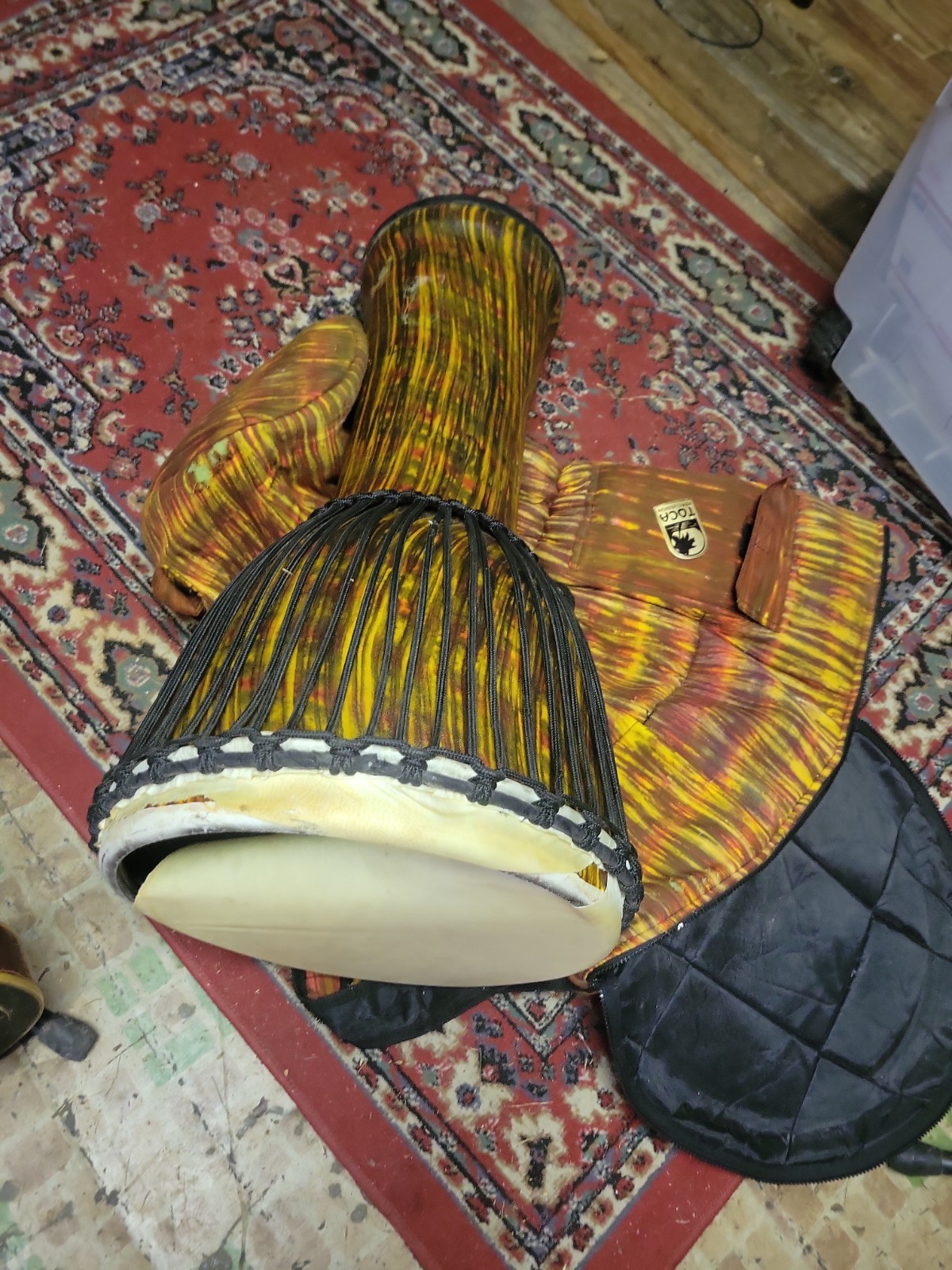 African drum For Repair 14 W Bag