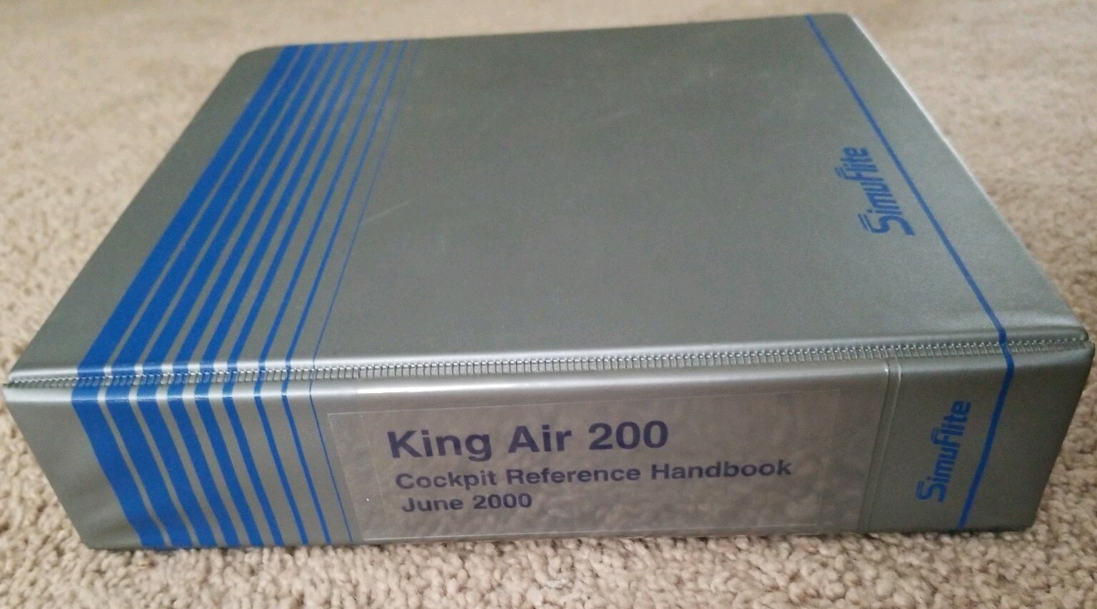 SimuFlite King Air 200 Cockpit Reference Handbook June 2000