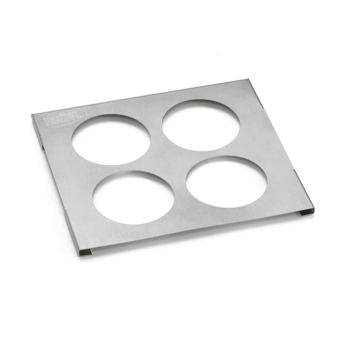 TableCraft T4 Squeeze Bottle Holder 4 Hold Stainless Steel 1/6 Pan
