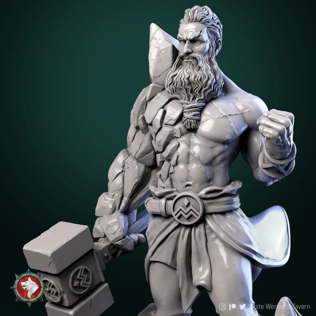 Earth Master - Resin Tabletop Miniature