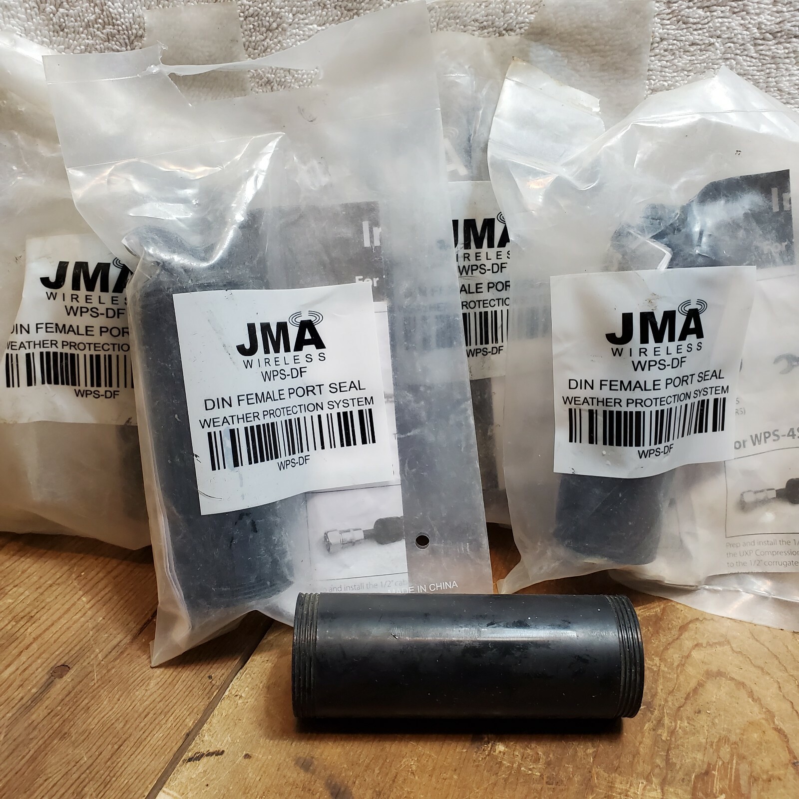 JMA WPS-DF, DIN Female Port Seal Weather Protection System New Lot of (5)