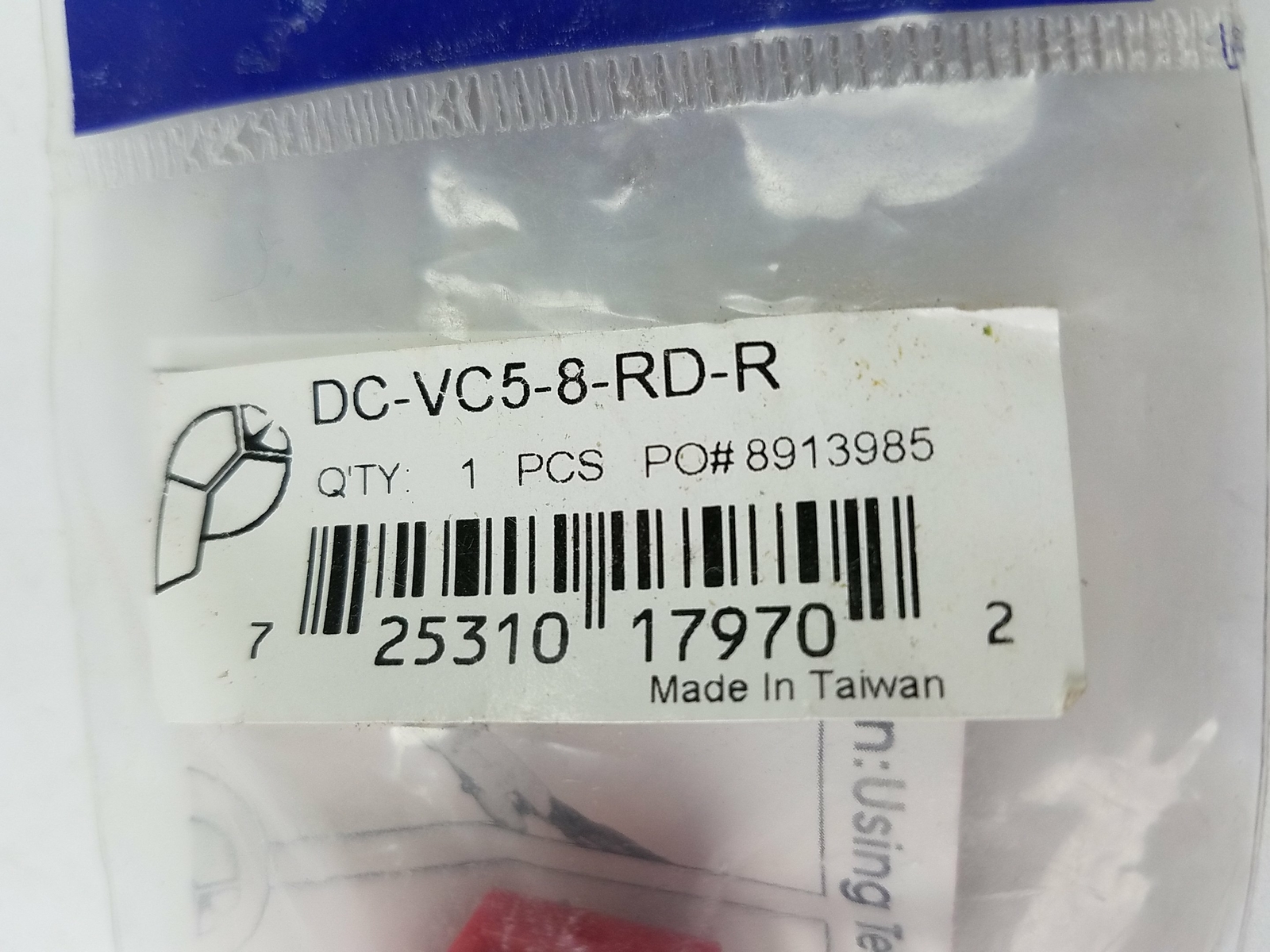 Pan Pacific CAT5E Enhanced Keystone Jack DC-VC5-8-RD-R