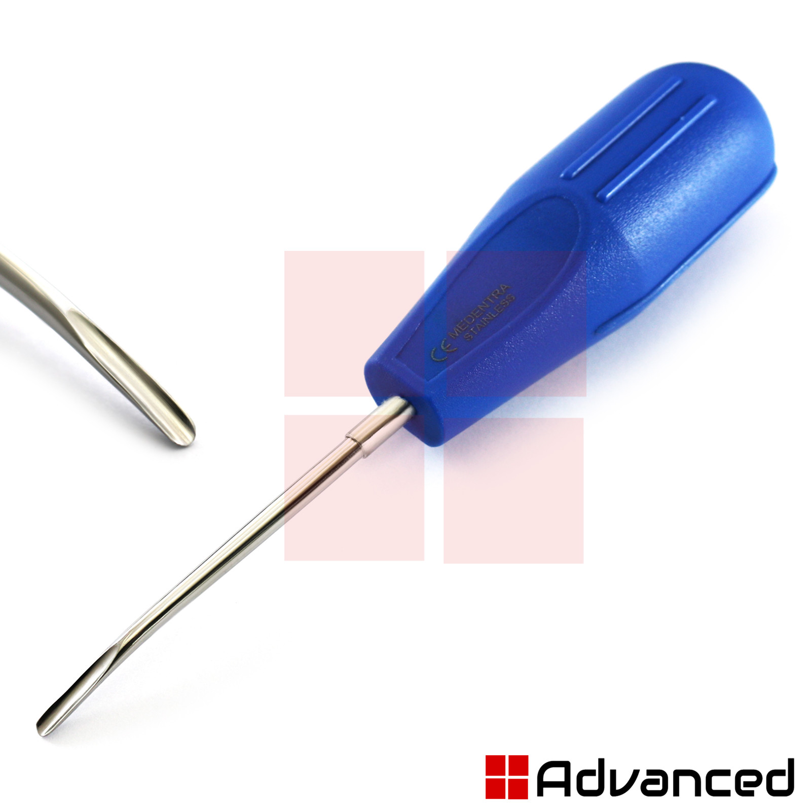 8 Pcs Multi Plastic Handle Dental Luxating Root Elevators Oral Tooth Extraction