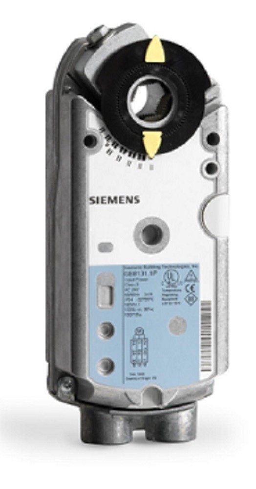 Siemens GEB161.1U Non-Spring Return OpenAir Damper Actuator, 132 lb-in, 24VAC/DC