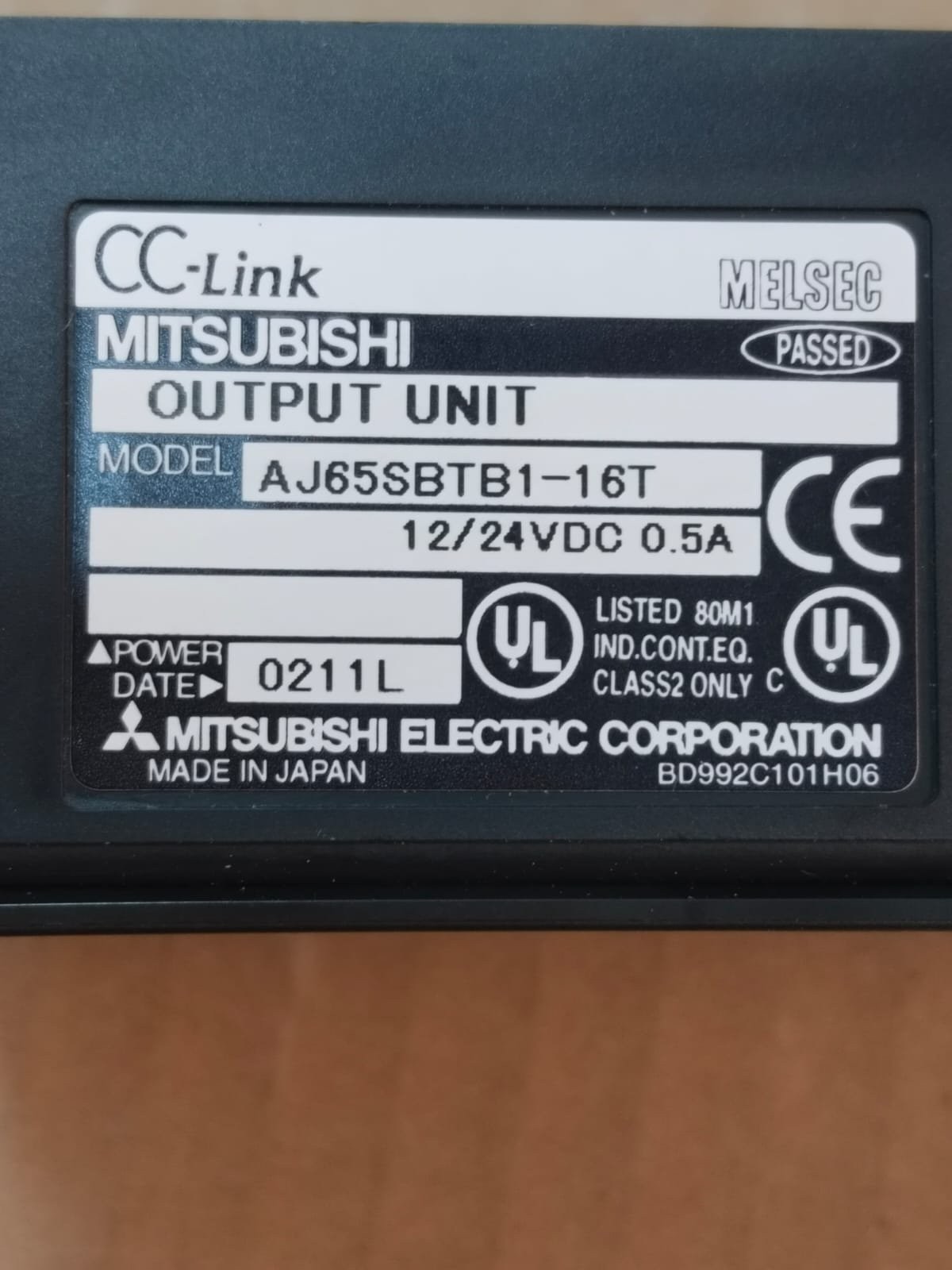 Mitsubishi AJ65SBTB1-16T MELSEC CC-Link Digital Output Module