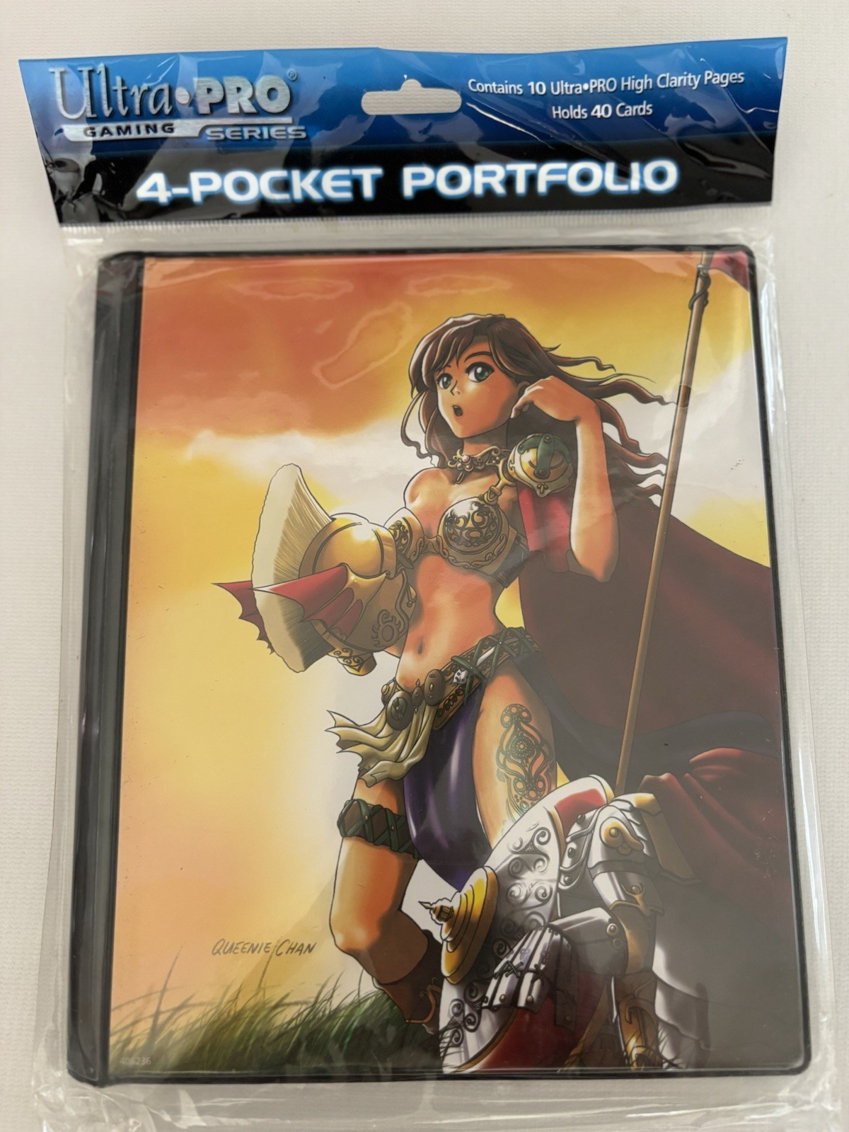 Ultra Pro Magic Binder “Queenie” NOS Sealed New 4 Pocket 10 Page Portfolio