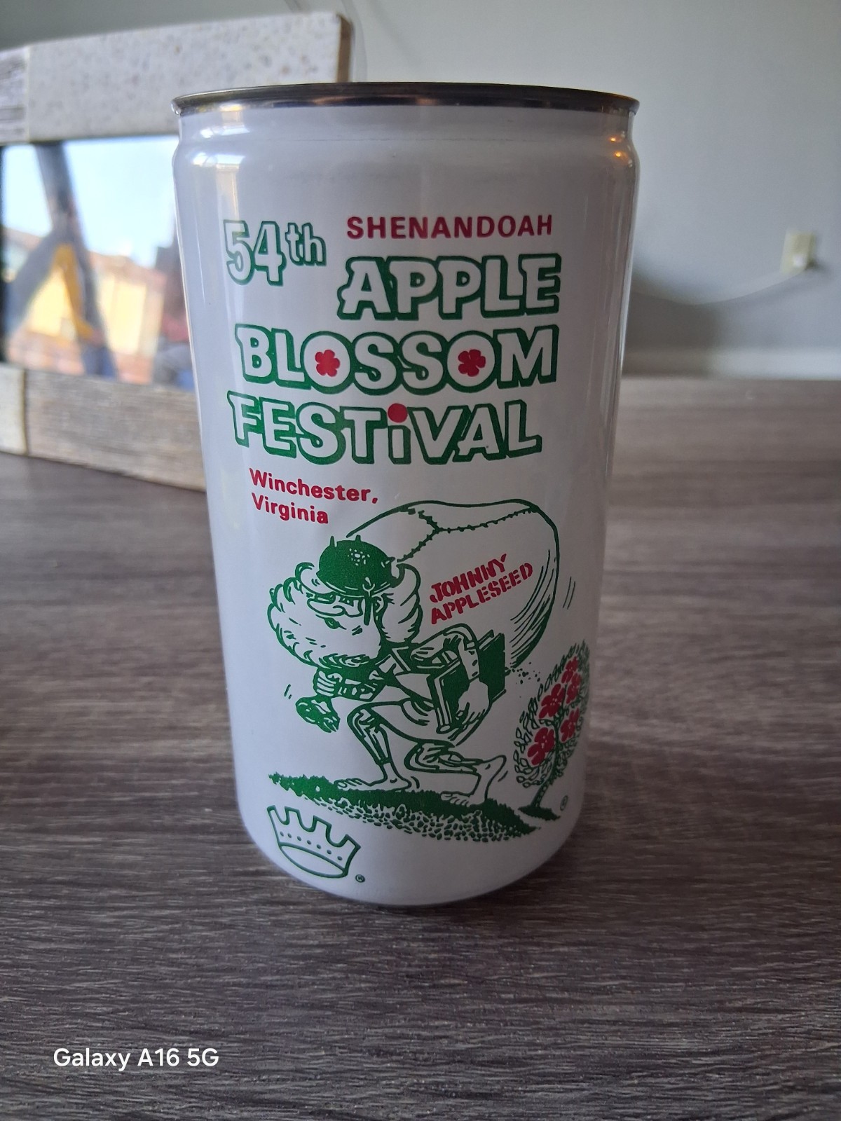Collectible Soda Can From The 54th Shenandoah Apple Blossom Festival Virginia
