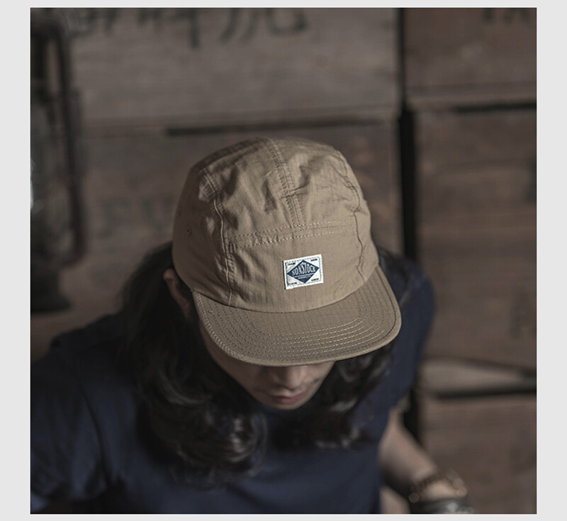 NON STOCK Fall Spring Ripstop Flat Peak Cap Men Hip Hop Baseball Hat Adjustable