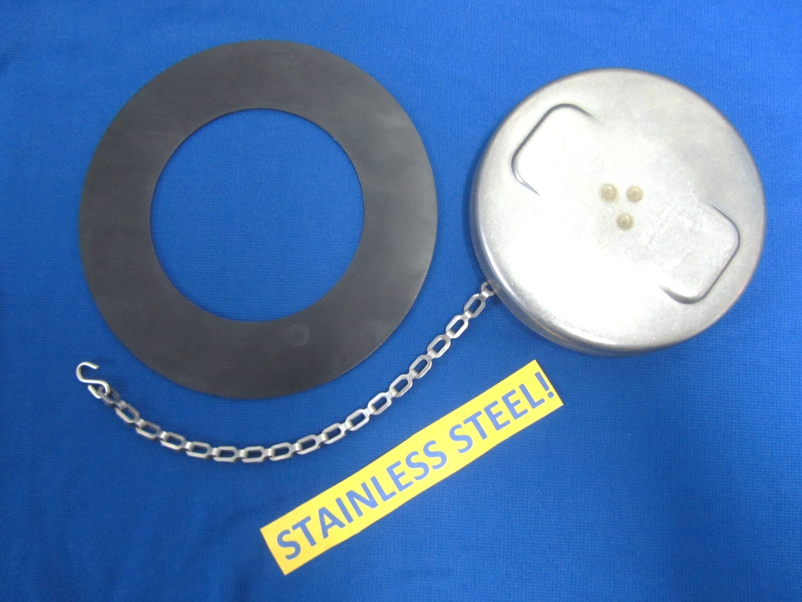 USA Stainless Lincoln Welder Fuel Gas Cap Sa 200 250 & VITON No Swell Inner Seal