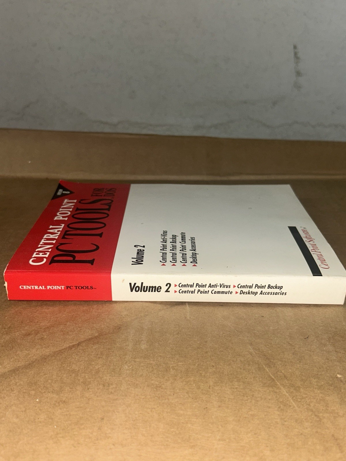(2) 1992 Central Point PC Tools for DOS, Version 8.0 Complete Set 1st Printing