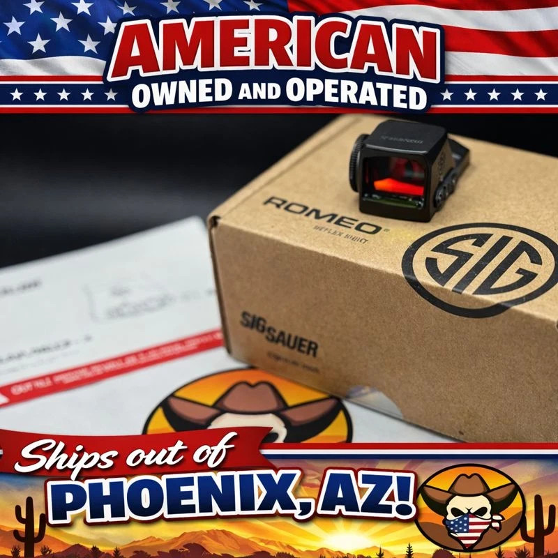 Sig Sauer Romeo X-Pro 1x24mm Red 2 MOA Dot + Circle Sight - Black (SORX1000)