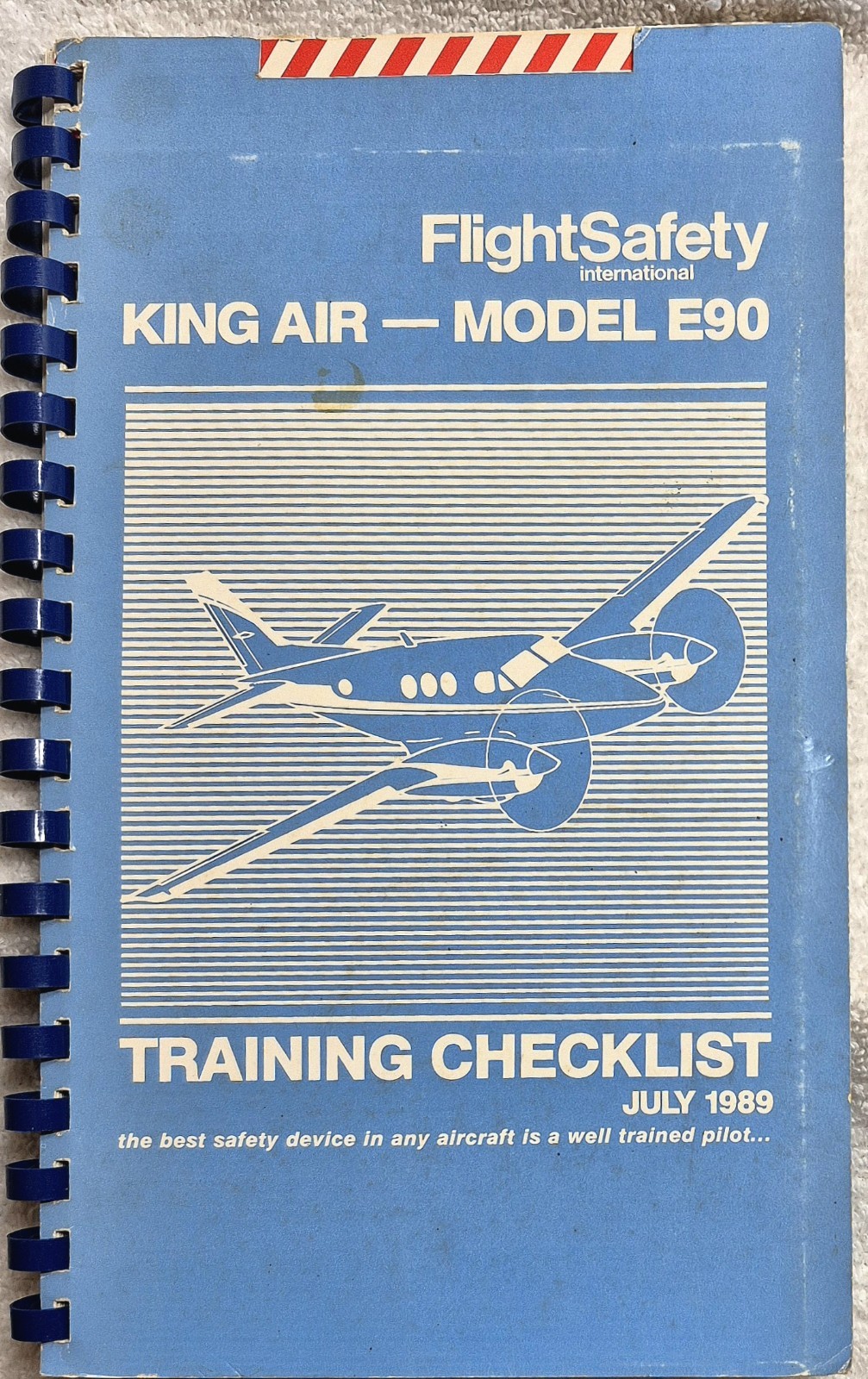 FlightSafety International • King Air E90 (Training Checklist • 1989)