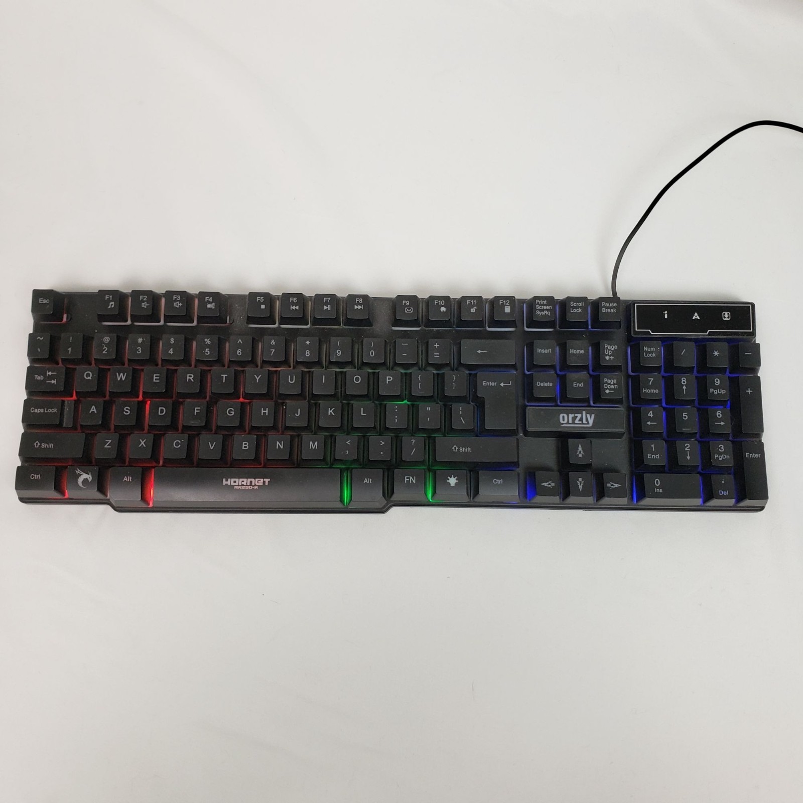Orzly RX250-K USB Gaming Keyboard w/Changeable Backlight EXCELLENT CONDITION!!!