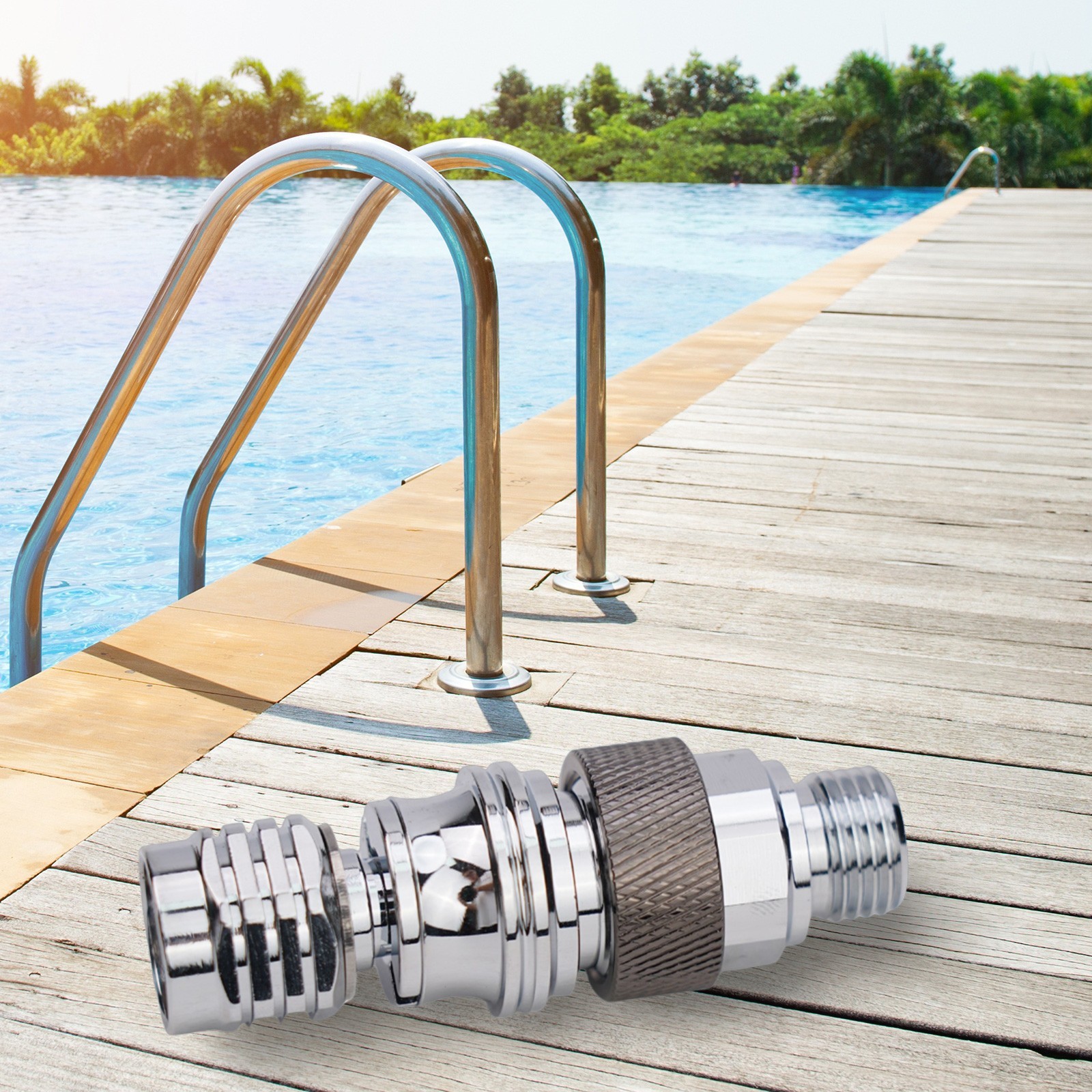 Full Face Diving Second Stage Adjuster with Self Locking Quick Connect