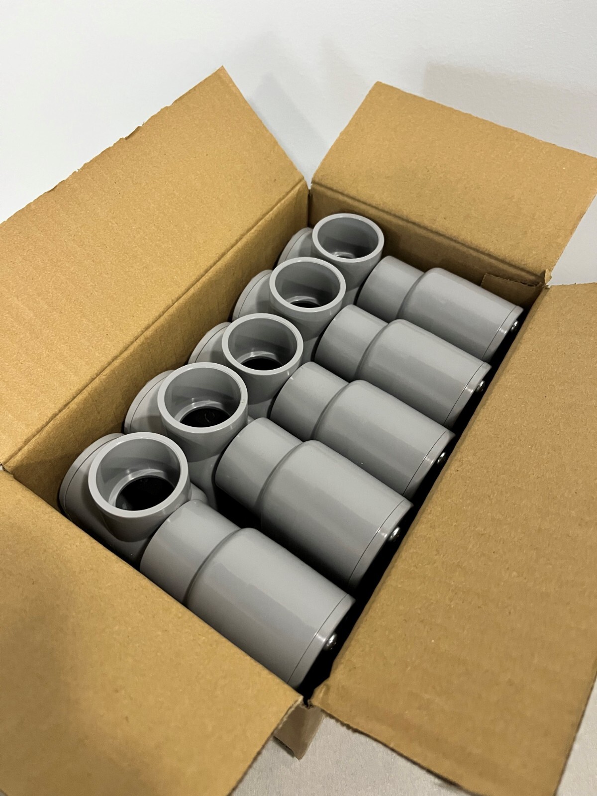 1" Conduit Body LB PVC w Cover & Gasket Sch 40 UL listed 10 pc