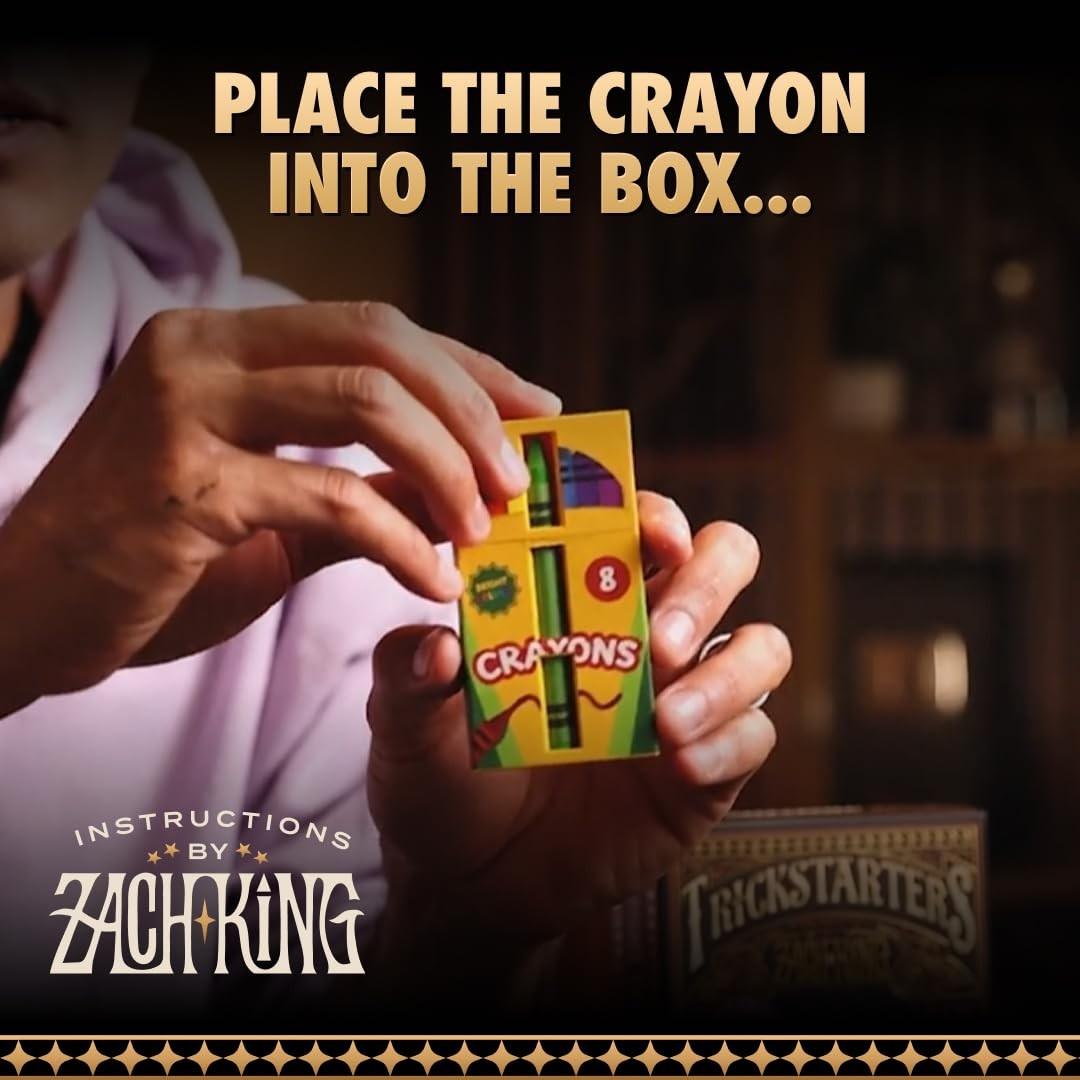 theory11 & Zach King Trickstarters Conjuring Crayon Magic Trick | Split & Restor