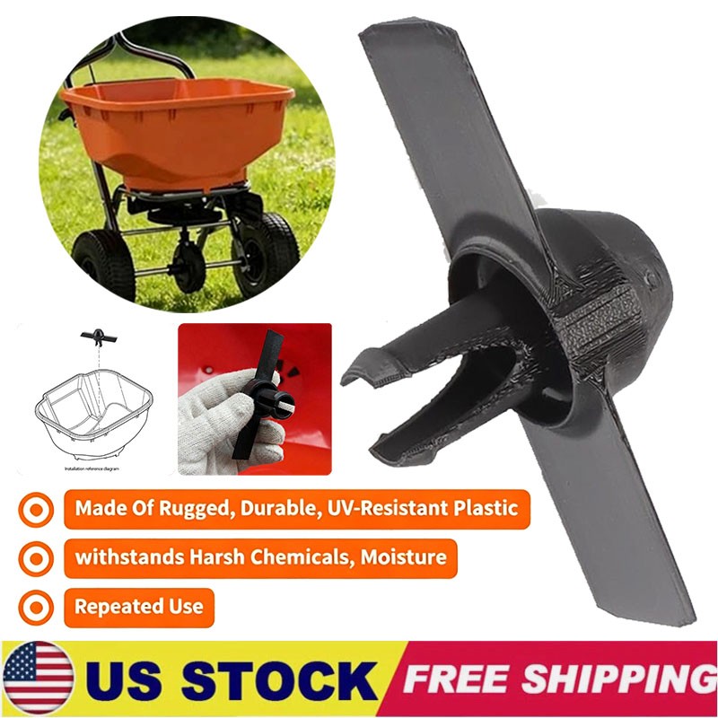 For Echo RB-60 Broadcast Spreader Upgraded Agitator Replacement Longer/Lower Arm