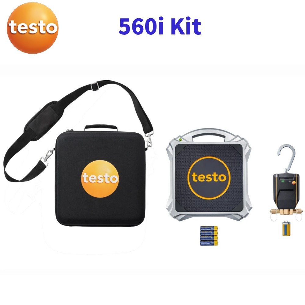 Testo 560i Kit Digital Refrigerant Scale and Intelligent Valve with Bluetooth