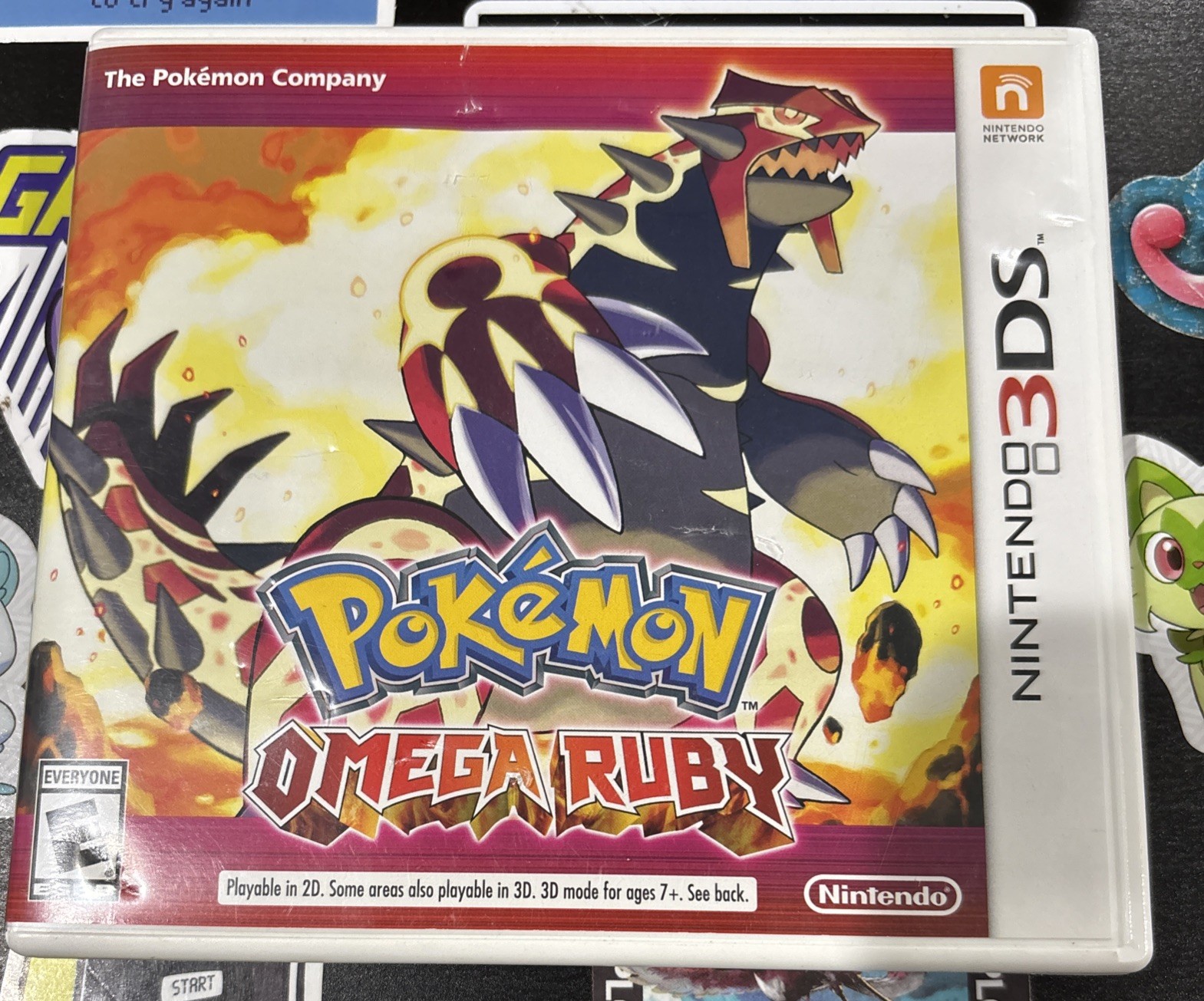 Pokemon Omega Game Case Only Authentic No Game Authentic