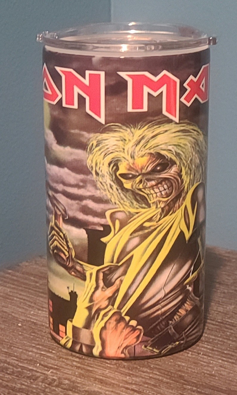 Iron Maiden: Killers 12 oz tumbler CUSTOM MADE NEW