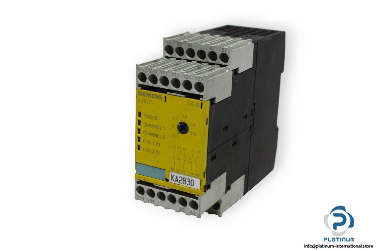 SIEMENS 3TK2827-1BB40 SIRIUS SAFETY RELAY_SIEMENS 3TK28271BB40
