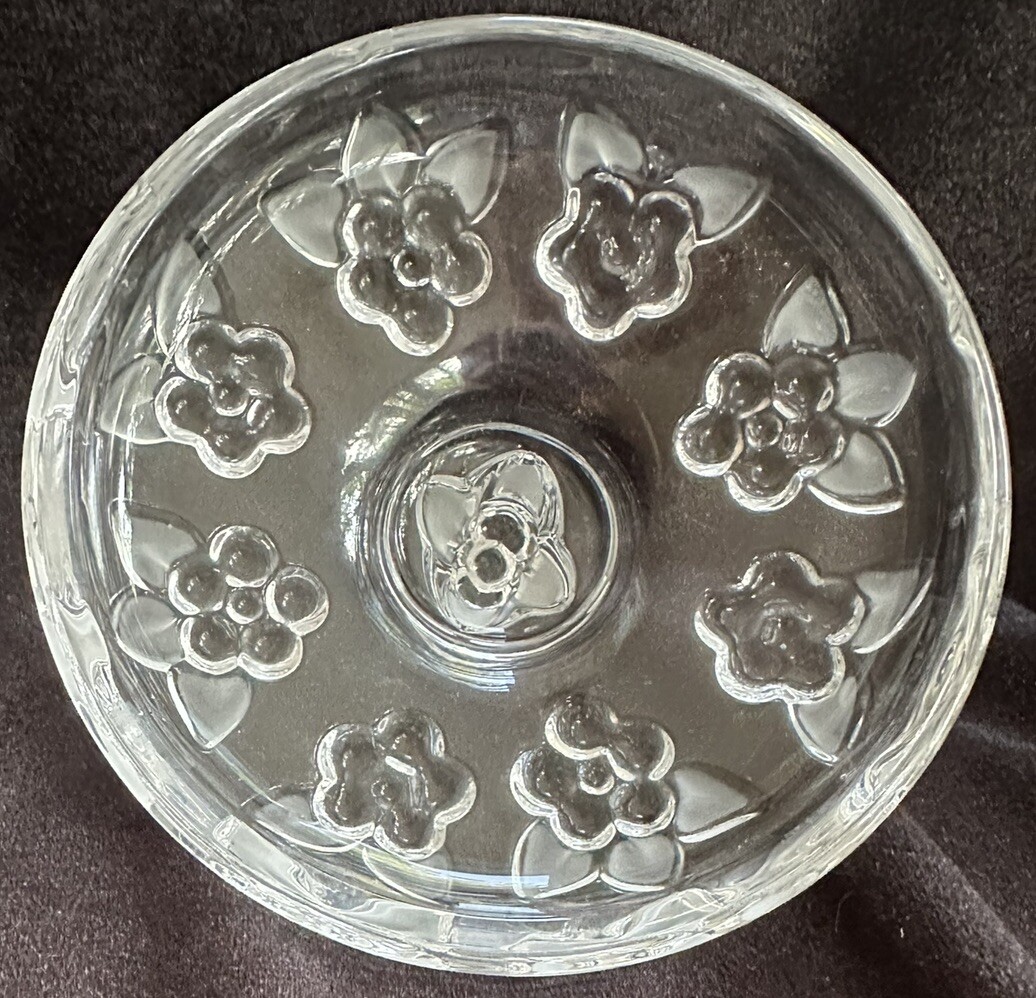 Vintage Wathlerglas Covered Compote
